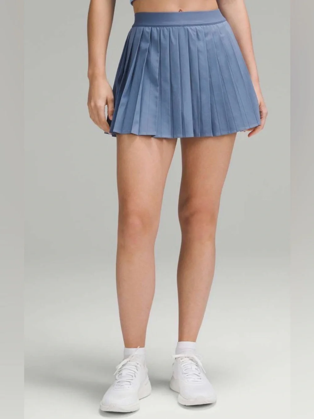 NWOT New Lululemon High-Rise Pleated Tennis Skirt Oasis Blue